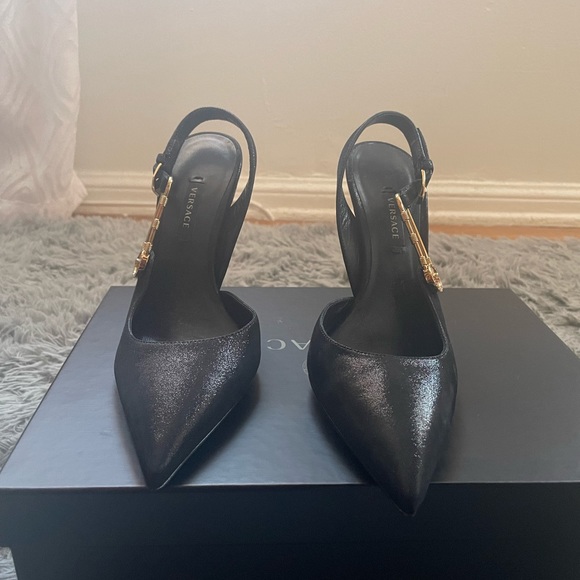 Versace Pin Pumps - Picture 3 of 4